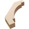 Ekena Millwork 3-inch W x 18-inch D x 18-inch H Merced Rough Cedar Woodgrain TimberThane Knee Brace, Primed BRCUR03X18X18MRCRCPR - alternate 3